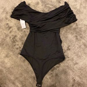 Sleek Seamless Ruched Wrap Bodysuit